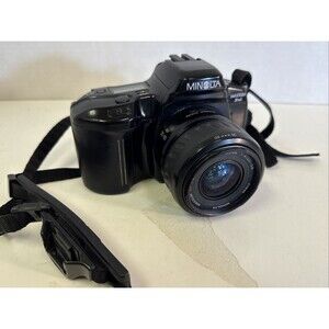 Vtg Minolta Maxxum 3xi W/Minolta AF 35-80 Power Zoom 0.5m/1.6ft Lens Not Tested